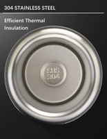 Bouteille de voyage isotherme intelligente en acier inoxydable de 500 ml avec affichage de la température en temps réel, personnalisable avec logo, vente en gros