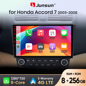 Junsun V1 EU Stock CarPlay pour <span class=keywords><strong>Honda</strong></span> <span class=keywords><strong>Accord</strong></span> <span class=keywords><strong>7</strong></span> Autoradio Android Navigation pour <span class=keywords><strong>Honda</strong></span> <span class=keywords><strong>Accord</strong></span> <span class=keywords><strong>7</strong></span> 2003-2008 Autoradio Multimédia - Product Image 1