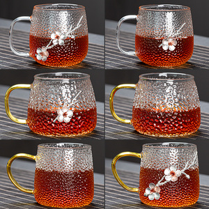 Di alta Qualità di Vetro Bere <span class=keywords><strong>Set</strong></span> Con Manico Tazza di <span class=keywords><strong>Caffè</strong></span> Latte Tazza Di Tè Nero Tazza Del Fiore Tazza di Tè - Product Image 6