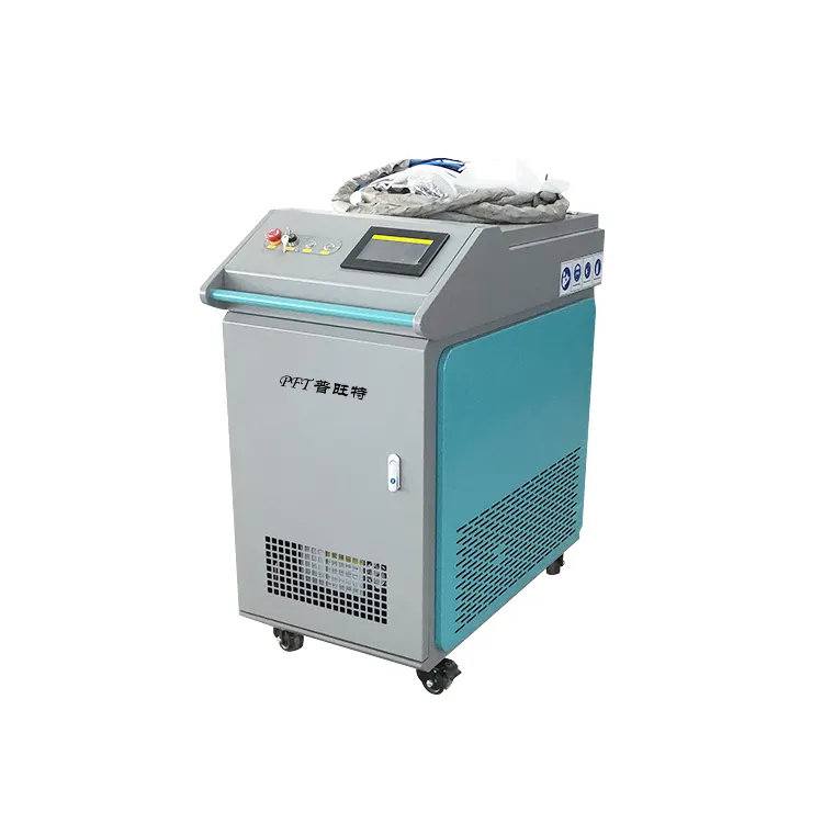 Hand Held Laser Cleaner 1000w Continuous Laser Cleaning Machine Metal Rust Cleaning Provided Fiber Laser Water Cooling 2 Years