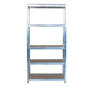 אור החובה מגולוון 5 Tier boltless מסמר מדפים מתלה מתכת מדפי מתכת פלדה מוסך אחסון מתלה לשימוש ביתי - Product Image 3