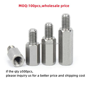 Espaciador hexagonal de acero niquelado con rosca macho-hembra para PCB, tornillo de distancia M2 M2.5 M3 M4 M5 M6 - Product Image 5
