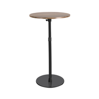 Table basse relevable multifonctionnelle en métal écologique avec réglage en hauteur, design moderne pour usage domestique