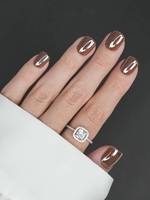 Autocollants pour ongles en gel semi-durci réutilisables à marque privée, faux ongles pour manucure artistique, autocollants pour ongles en gel souple, ongles à presser