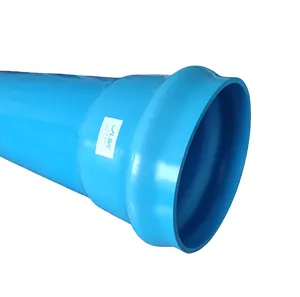 Pipa PVC-O 355mm pipa PVC air minum biru ketebalan 50mm 8.5mm mesin pipa PVC