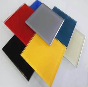 Conception spéciale largement utilisée Fabrication professionnelle Bon prix Verre blanc Dos Verre peint - Product Image 1