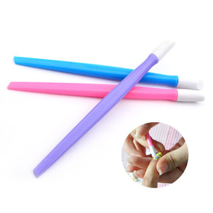 Unids/bolsa <span class=keywords><strong>de</strong></span> plástico con mango para <span class=keywords><strong>uñas</strong></span>, palos <span class=keywords><strong>de</strong></span> colores para hombre y mujer, limpiador <span class=keywords><strong>de</strong></span> cutículas con punta <span class=keywords><strong>de</strong></span> goma, 100 - Product Image 5