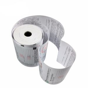 Rollos de Papel Térmico Personalizados de 80x80 mm, Papel para Recibos de Caja Registradora de 80 mm, Capa Única, 100% Pulpa de Madera - Product Image 1