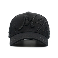 Gorras de Alta Calidad Rude Awakening, Gorra de Béisbol con Pedrería, Thirty One Hats, 5 Paneles, The Magician El Mago Original, 31 Hats