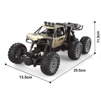 Voiture de course tout-terrain télécommandée à huit roues en alliage 1/18 2062, buggy de course RC, jouets de modèle de voiture