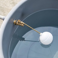 Vanne flottante en laiton moulé 1/2'' pour contrôle automatique du niveau d'eau, réservoir, chaudière, filetage G, OEM, garantie 5 ans, modèle D7203