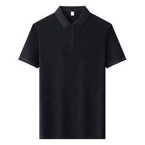 Camiseta <span class=keywords><strong>Polo</strong></span> Unisex al por Mayor, 200g, 92% Algodón, 8% Elastano, Color Sólido, con Logotipo Personalizado, Cómoda, Transpirable, Manga Corta, para Hombre - Product Image 3