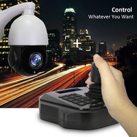 Controlador de Teclado en Red IP PTZ con Joystick 4D MYTECH y Pantalla LCD para Cámaras IP Domo PTZ de Alta Velocidad