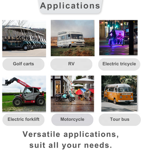 แบตเตอรี่รถกอล์ฟ 48 โวลต์ 108 แอมป์ชั่วโมง 48V 51.2V 100 แอมป์ชั่วโมง ลิเธียม สำหรับเก็บพลังงานในรถยนต์ - Product Image 5
