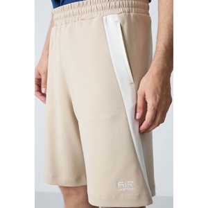 Shorts en coton coupe standard pour homme Tommylife, beige, respirant, décontracté, taille S - Product Image 3
