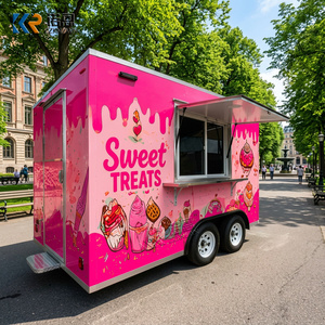 Food Truck per Street Food, BBQ, Caffè, Carretto Mobile per Tacos, <span class=keywords><strong>Cucina</strong></span> Completamente Attrezzata, Rimorchio Alimentare Personalizzato per Esterni - Product Image 4
