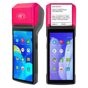 Máquina de Pago Móvil Gzlanu, <span class=keywords><strong>Sistema</strong></span> POS Android Portátil, 4G, NFC, Bluetooth, USB, Terminal POS Mini de Mano - Product Image 1