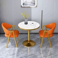 Ensemble de table à manger 2 places de luxe Mobilier de salle à manger avec chaises de luxe best-seller
