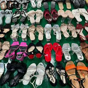 Sandalias de Tacón S14 para Verano, Precio Económico, Venta al por Mayor, Suela de PVC, Sandalias Planas Mixtas, Sandalias de Plataforma para Verano - Product Image 6