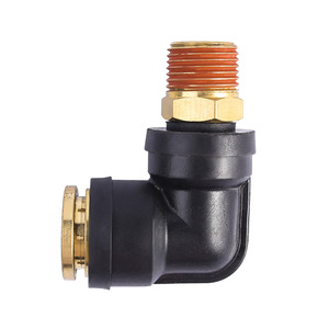 SMC KV2TF Push In Pneumatic <b>Quick</b> <b>Connector</b> Brass Tee 14x18 14x14 38x18 12x38 For Industrial Applications - Product Image 5