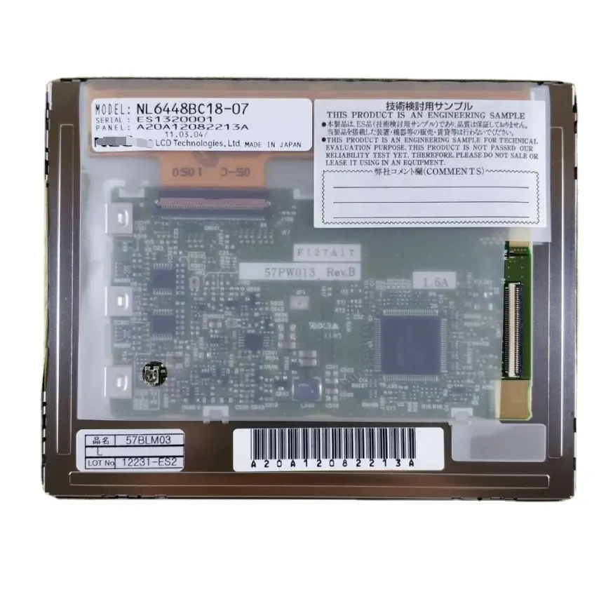 شاشة عرض LCD أصلية وجديدة NL6448BC18-07