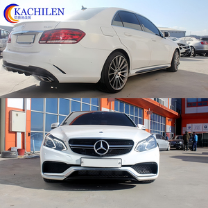 Kit Carrozzeria Completo W212 E63 Paraurti Anteriore <span class=keywords><strong>e</strong></span> Posteriore Minigonne Laterali Parafanghi Griglia Anteriore per <span class=keywords><strong>Mercedes</strong></span>-Benz <span class=keywords><strong>Classe</strong></span> <span class=keywords><strong>E</strong></span> W212 E63 <span class=keywords><strong>AMG</strong></span> 2014-2015 - Product Image 3