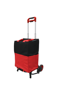 Chariot à main pliable pour bagages et marchandises en acier d'aluminium FW-90SE SHUNHE, 60 kg, empilable, avec sac de <span class=keywords><strong>shopping</strong></span>, vente chaude - Product Image 2