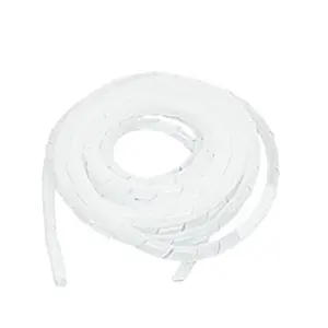 10 metre/plastik torba ambalaj PE beyaz (doğal) siyah çeşitli renk desteği özel koruma kablosu kollu Spiral sargı bandı