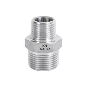 Adaptateur réducteur hexagonal mâle en acier inoxydable 304, connexion directe 6 points 4 points - Product Image 4