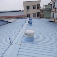 Tunnel de soleil transparent en acier inoxydable ventilateur d'extraction de toit solaire sans puissance