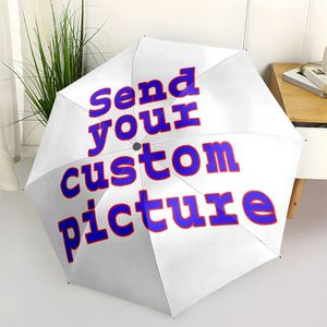 1 Pieza, Sin Pedido Mínimo, Personalizado con tu Foto, Paraguas Plegable, Regalo con Imagen Personalizada, Impresión UV, Pedido Individual, Guarda Chuva Personalizado - Product Image 1