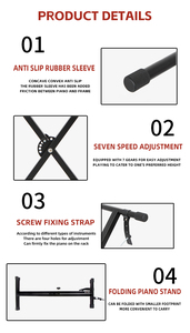 Q-10X Custom <strong>Keyboard</strong> <strong>Stand</strong> for Music Instruments Factory Supply Manufacturer Accessories - Product Image 6