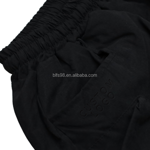 Pantalones Cortos Cargo para Hombre con Logotipo Personalizado, Cintura Elástica con Cordón, Transpirables, de Poliéster, Casuales, Tipo Bermuda, con Bolsillos - Product Image 5