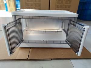 Collapsible <b>Storage</b> Bins with Lids and Wheels Stackable Plastic Foldable <b>Cabinets</b> <b>for</b> Closet and <b>Garage</b> Shoe <b>Storage</b> - Product Image 4