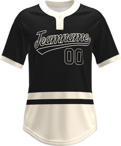 Camiseta de béisbol personalizada genérica, camisetas deportivas personalizadas para hombres_Mujeres_Jóvenes _ Preescolar, nombre y número cosidos o impresos, logotipo - Product Image 1