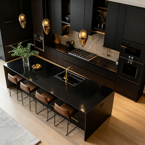 خزائن مطبخ أكريليك كاملة من جودي بتصاميم عصرية ووحدات نمطية مخصصة - Product Image 2