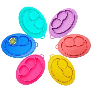 Plato de silicona con diseño de animales para bebé, sin BPA, antideslizante - Product Image 1