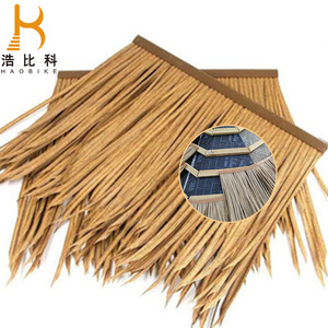 Trang Trí Ngoài Trời Nhân Tạo Thatch Cuộn Tổng Hợp Rơm Mái Thatch Mái Tổng Hợp Palm Thatch Mái - Product Image 1