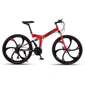 Bicicleta Plegable de Montaña de 26 Pulgadas, Lista para Enviar, 21 Velocidades, Freno de Disco, Acero - Product Image 4