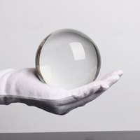 Boule de cristal optique K9, prisme sphérique pour la décoration de la maison Feng Shui, boule d'objectif photo avec boîte cadeau