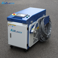 Machine de nettoyage au laser à fibre 2000W/1500W pour l'élimination de la rouille interne des tuyaux, du bois, de la pierre et des matériaux en papier