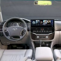 Radio Android 16,2 inci dengan CarPlay Android Auto Play and Plug, Layar Navigasi Besar untuk Toyota LC100/GX470 2003-2007