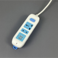 Regleta de Enchufes Múltiples con Cable, Adaptador de Enchufe de Extensión para Hogar y Oficina, Regleta de Enchufes USB, Extensión Eléctrica