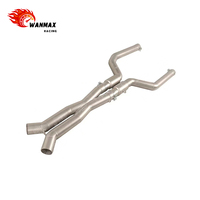 Tubo de Escape Medio de Acero Inoxidable T304 Premium, Kit de Tubo en X Personalizado para BMW M5 F90 4.4T V8