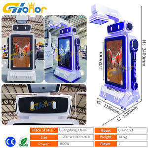 Produits pour parcs d'attractions : Machine de jeu VR autonome <span class=keywords><strong>HTC</strong></span> en position debout, réalité <span class=keywords><strong>virtuelle</strong></span> 9D avec pistolet - Product Image 5