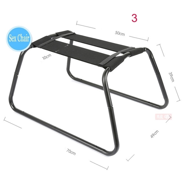 Bondage Chair with Restraints PVC Intimate Sex Furniture for Women Intercourse Aid Masturbation Aid Bondage Gear Bondage Chair