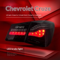 Pour Chevrolet Cruze 09-14 : Ensemble de feux arrière à LED style écailles de dragon, feux de circulation/feux de freinage 12V 1000LM OLIVER Car
