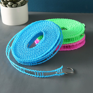 ราวตากผ้าไนลอนแบบพกพาชนิดตะขอแบบกลมสำหรับใช้ในร่มและกลางแจ้ง - Product Image 2