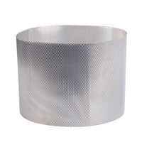 Métal déployé perforé en aluminium anti-corrosion Micro gouttière pour eau de pluie argentée Filtre à feuilles en maille Protège-gouttière Coupe-flexion