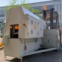Machine de découpe d'aluminium CNC à tête unique, alimentation servo, coupeur de profil automatique pour la fabrication de cadres de fenêtres et de portes
